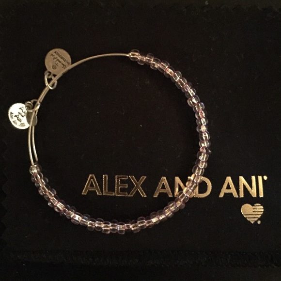 Alex and Ani Jewelry - Final Markdown ALEX AND ANI Light Pink Sea Bead Bangle